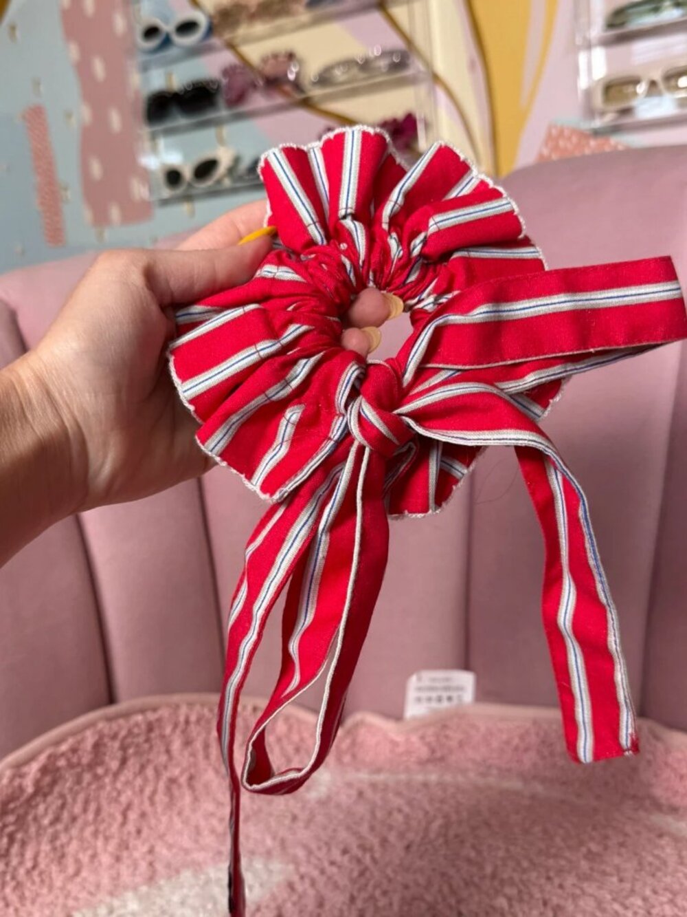 Damson Madder sold out Garter Bun Wrap Scrunchie hair tie